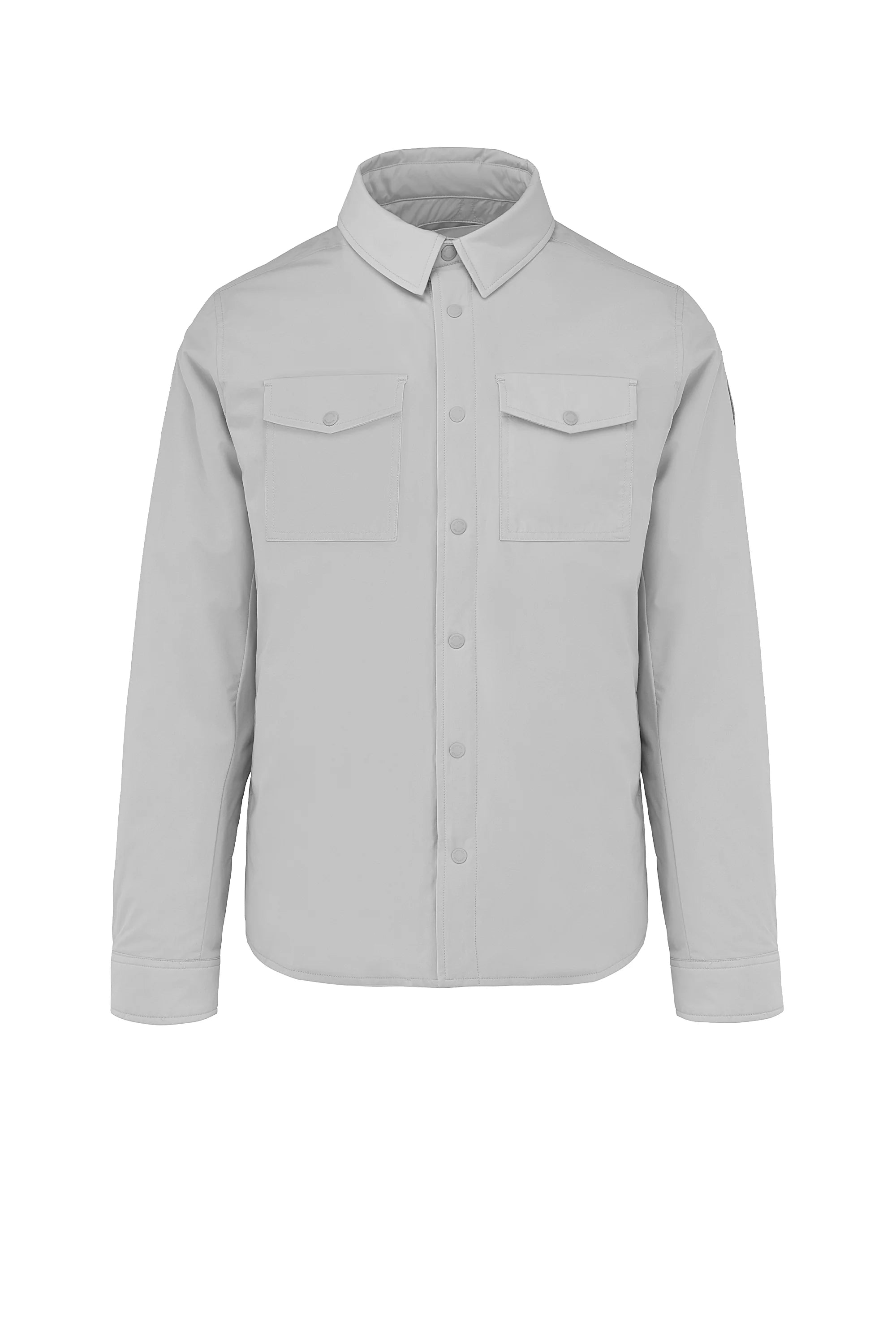 Bomboogie, Light Blue Overshirt in technical fabric