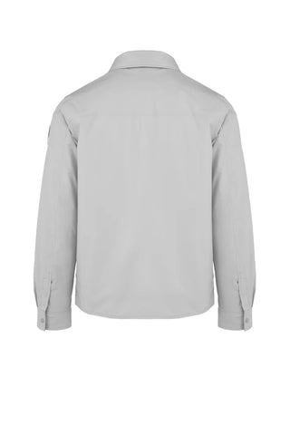 Bomboogie, Light Blue Overshirt in technical fabric