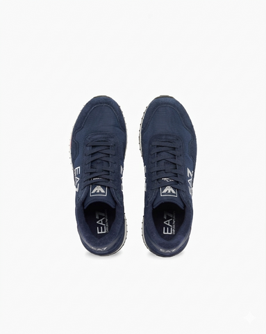 Emporio Armani, Navy Vintage Sneakers