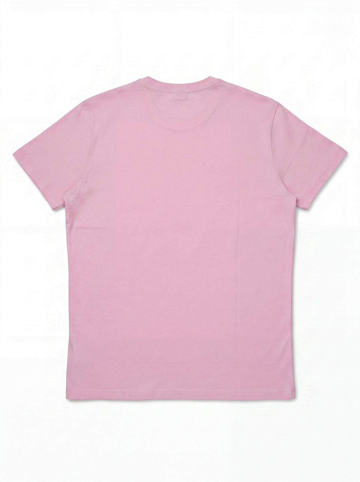 Gilbert Teckel, Baby Pink Crew Neck T-Shirt.