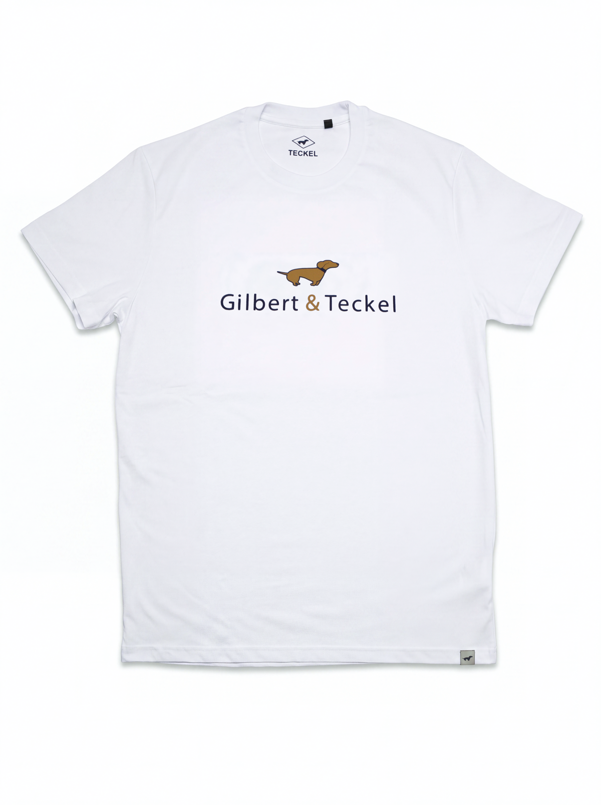 Gilbert Teckel, White T-Shirt With Emblem
