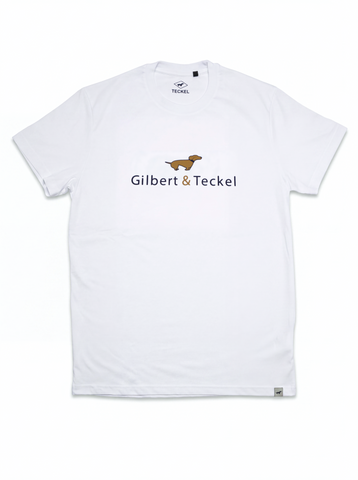 Gilbert Teckel, White T-Shirt With Emblem