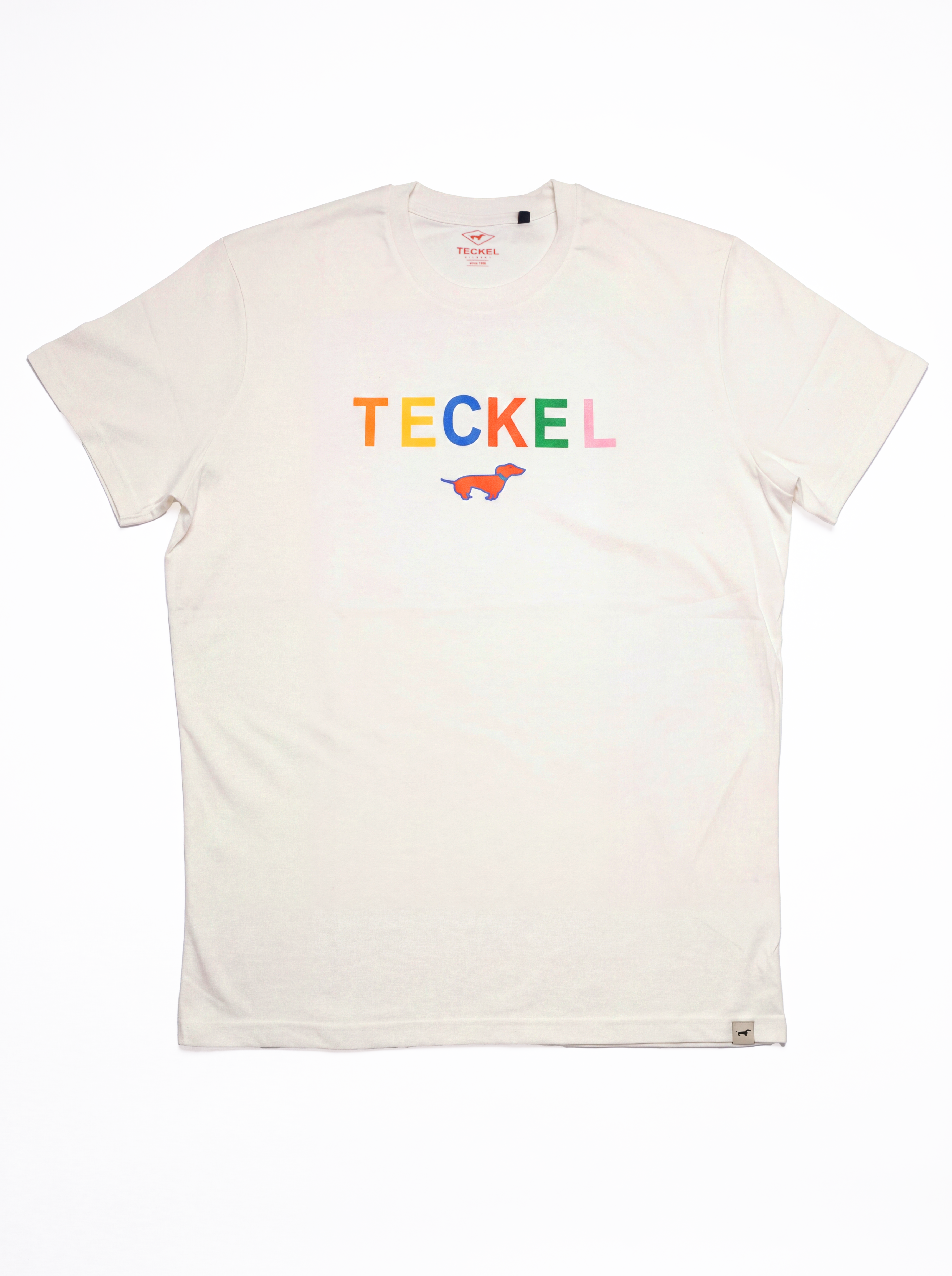 Gilbert Teckel, Colors" Graphic Crew Neck T-Shirt