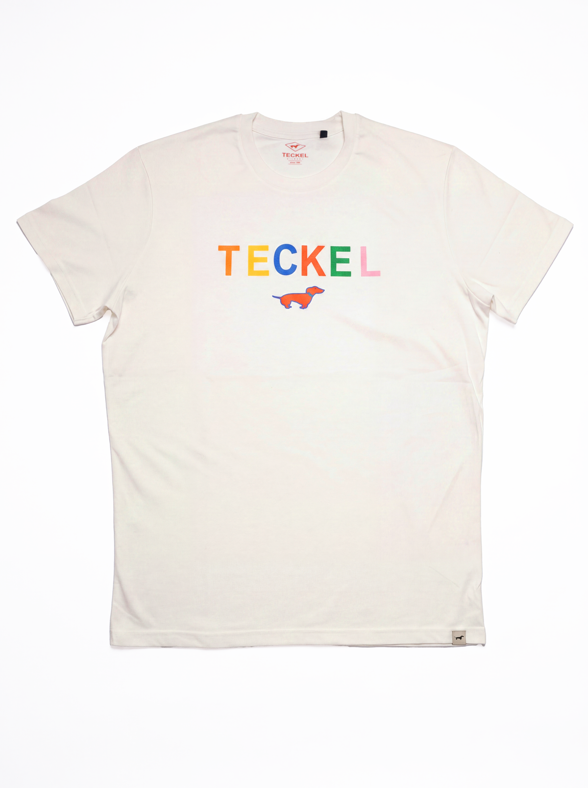 Gilbert Teckel, Colors" Graphic Crew Neck T-Shirt