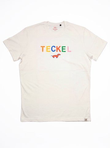 Gilbert Teckel, Colors" Graphic Crew Neck T-Shirt