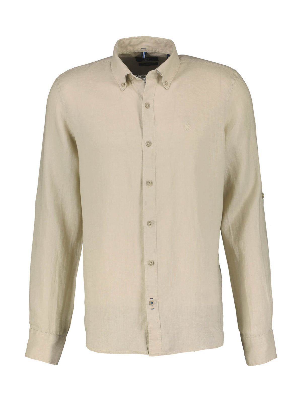 Lerros,Light Dune Beige Casual  Linen Shirt