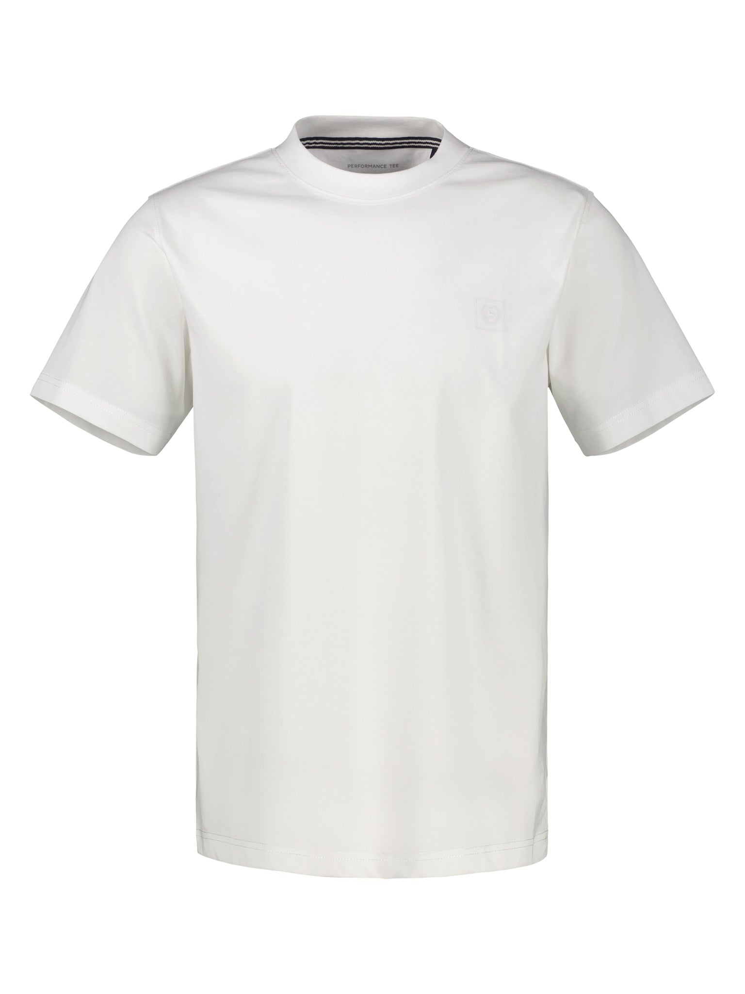 Lerros, White T-shirt in Cool & Dry quality