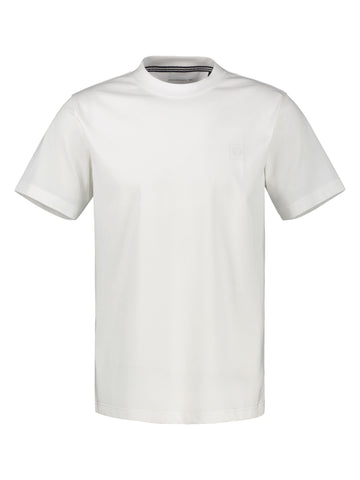 Lerros, White T-shirt in Cool & Dry quality
