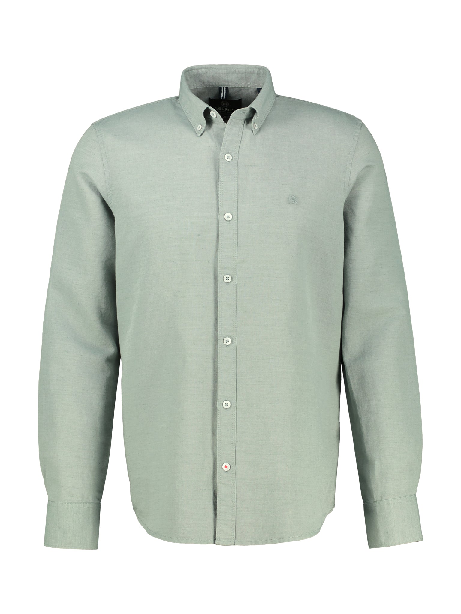 Lerros, Mixed Cotton-Linen Blend Mint Shirt