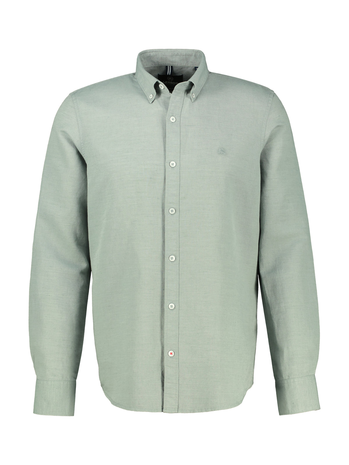 Lerros, Mixed Cotton-Linen Blend Mint Shirt