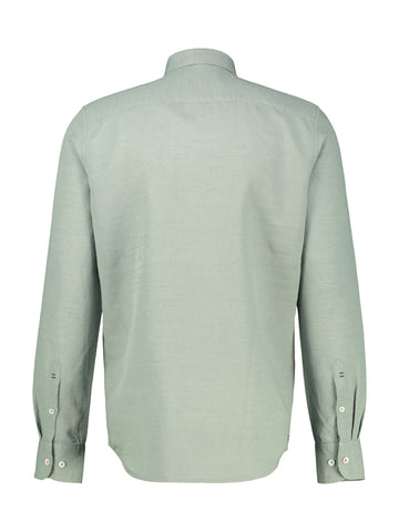 Lerros, Mixed Cotton-Linen Blend Mint Shirt