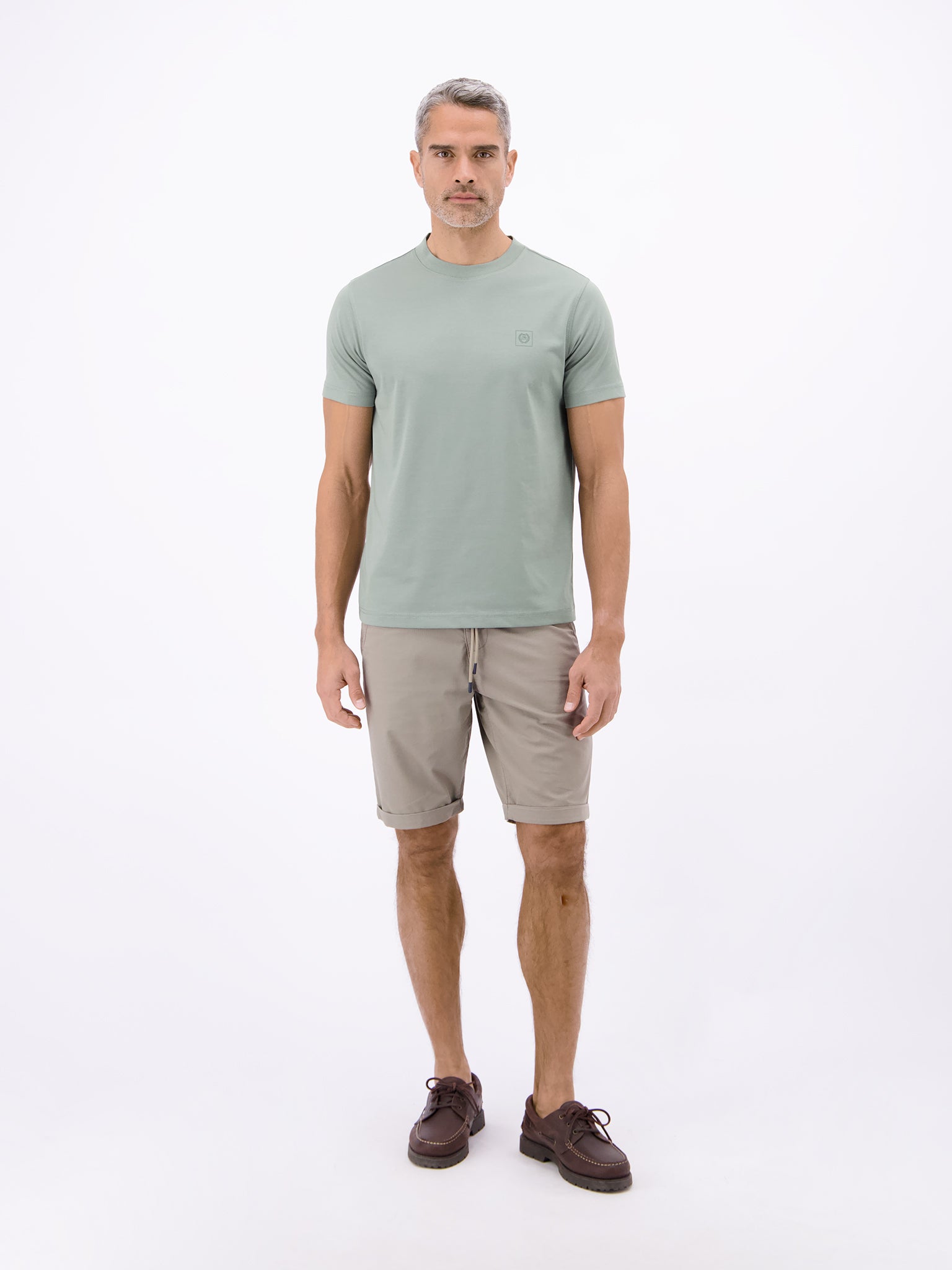 Lerros, Grey T-shirt in Cool & Dry quality