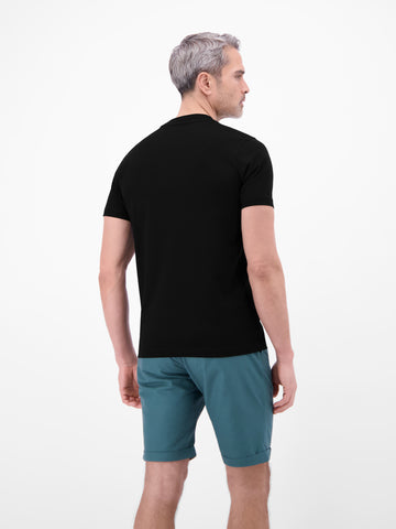 Lerros, Black T-shirt in Cool & Dry quality