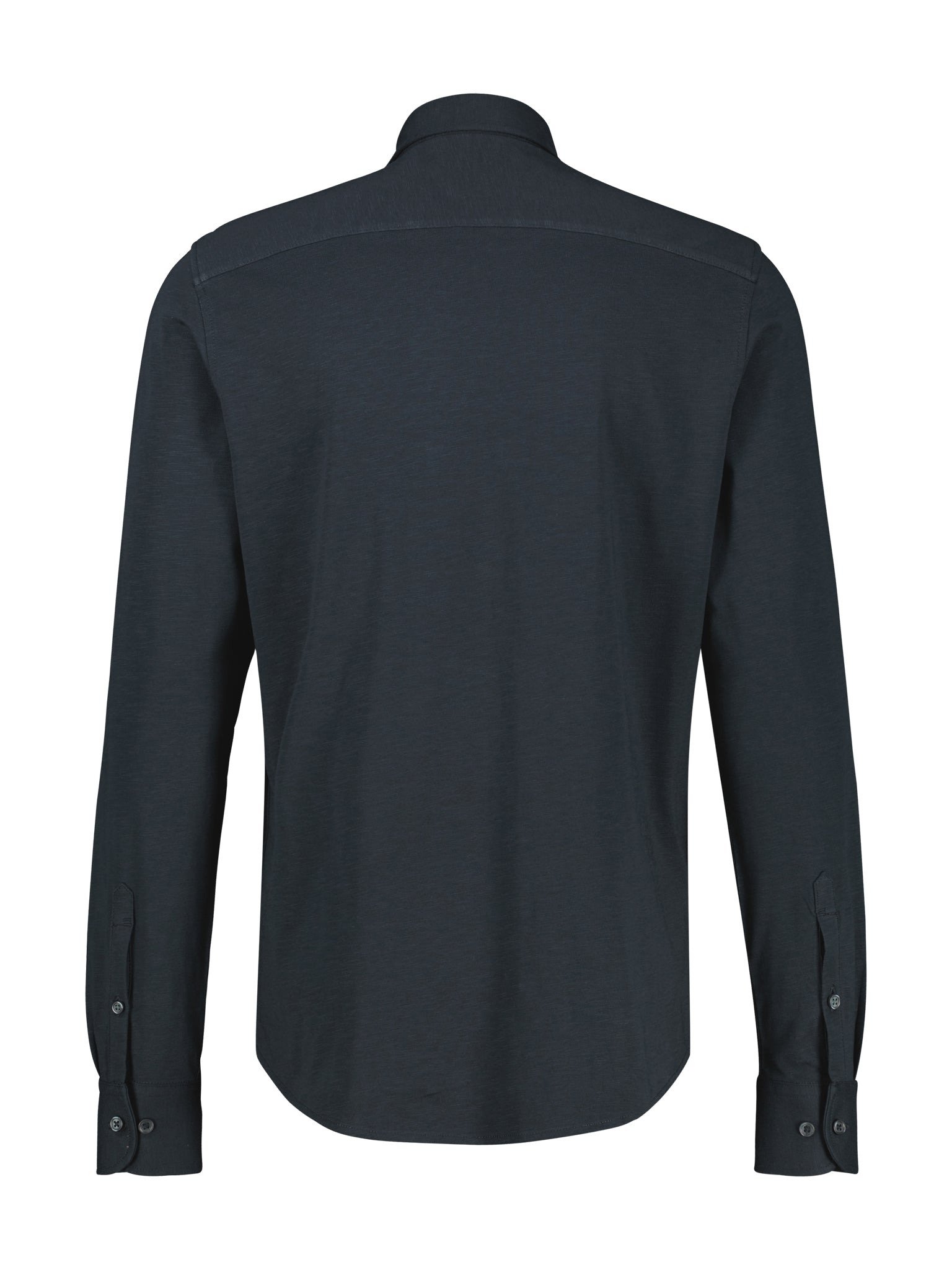 Lerros, Navy Long-Sleeved Shirt In Jersey Quality
