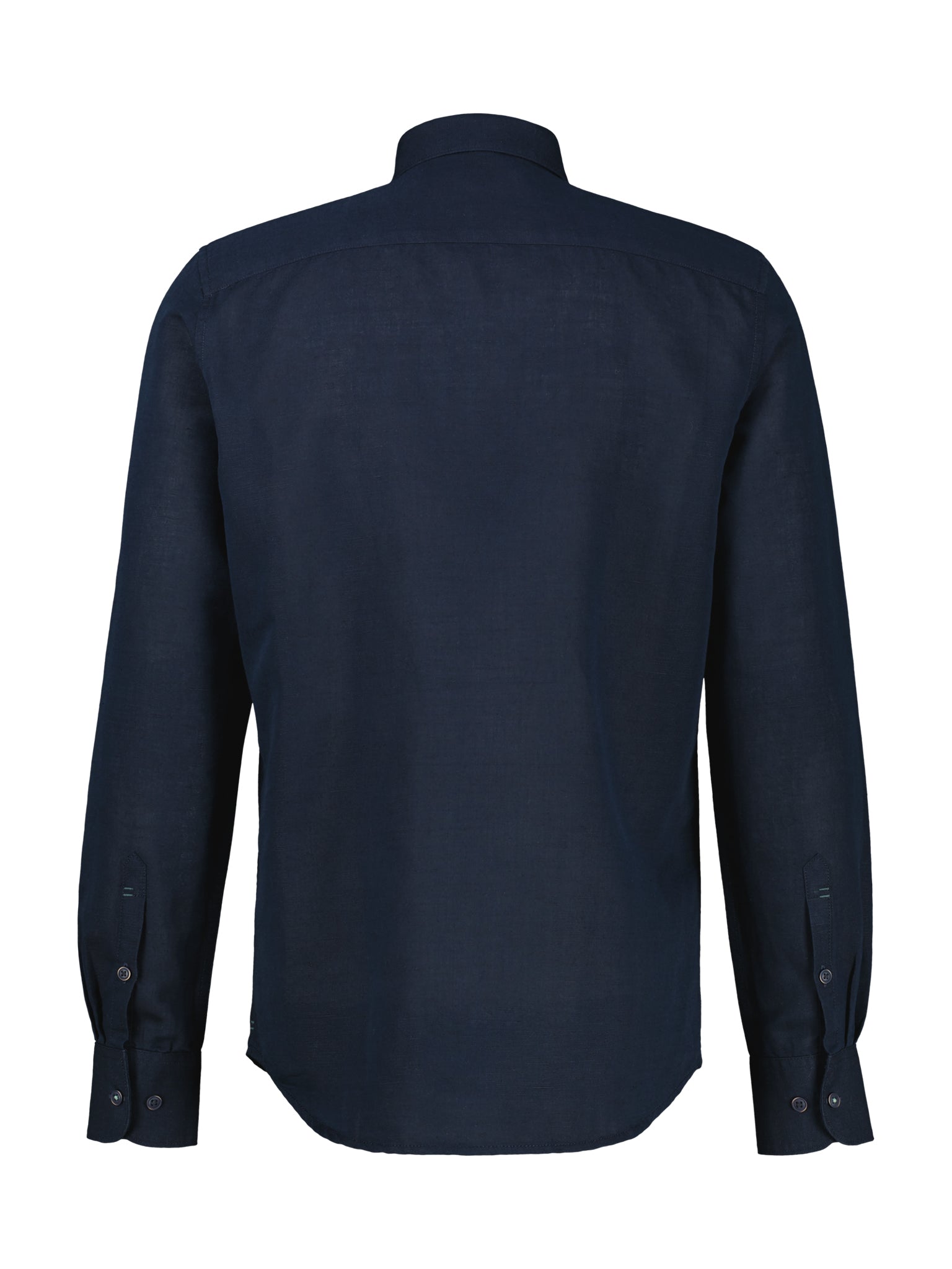 Lerros, Mixed Cotton-Linen Blend Navy Shirt