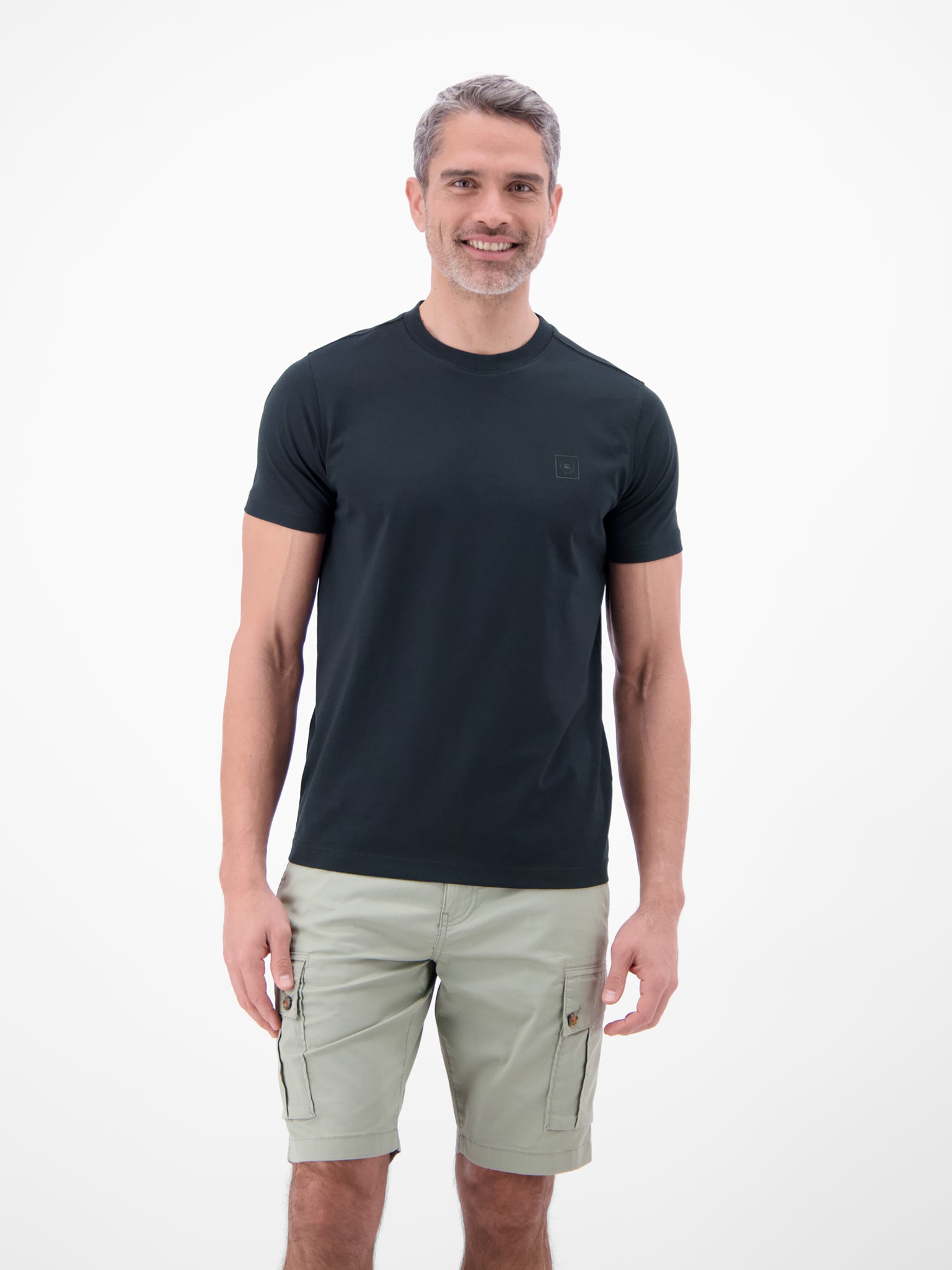 Lerros, Navy T-shirt in Cool & Dry quality