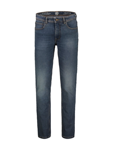 Lerros, Baxter 5-Pocket Worker Blue Relaxed Fit Stretch Denim