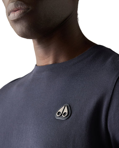 Moose Knuckles, Navy Crescent T-Shirt