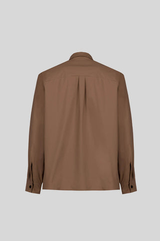 People Of Shibuya, Morioka Taupe Shirt Jacket