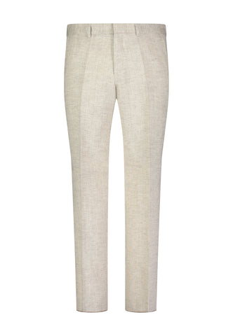 Roy Robson,Roy Robson Double-Breasted Linen Suit – Light Brown