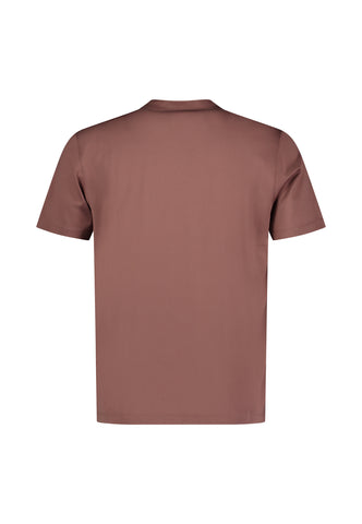 Roy Robson,Premium Mercerized Cotton T-Shirt, Cedar Brown