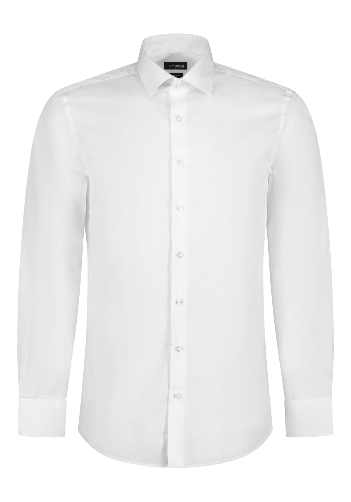 Roy Robson, Premium Cotton Dress Shirt – White