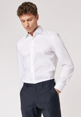 Roy Robson, Premium Cotton Dress Shirt – White