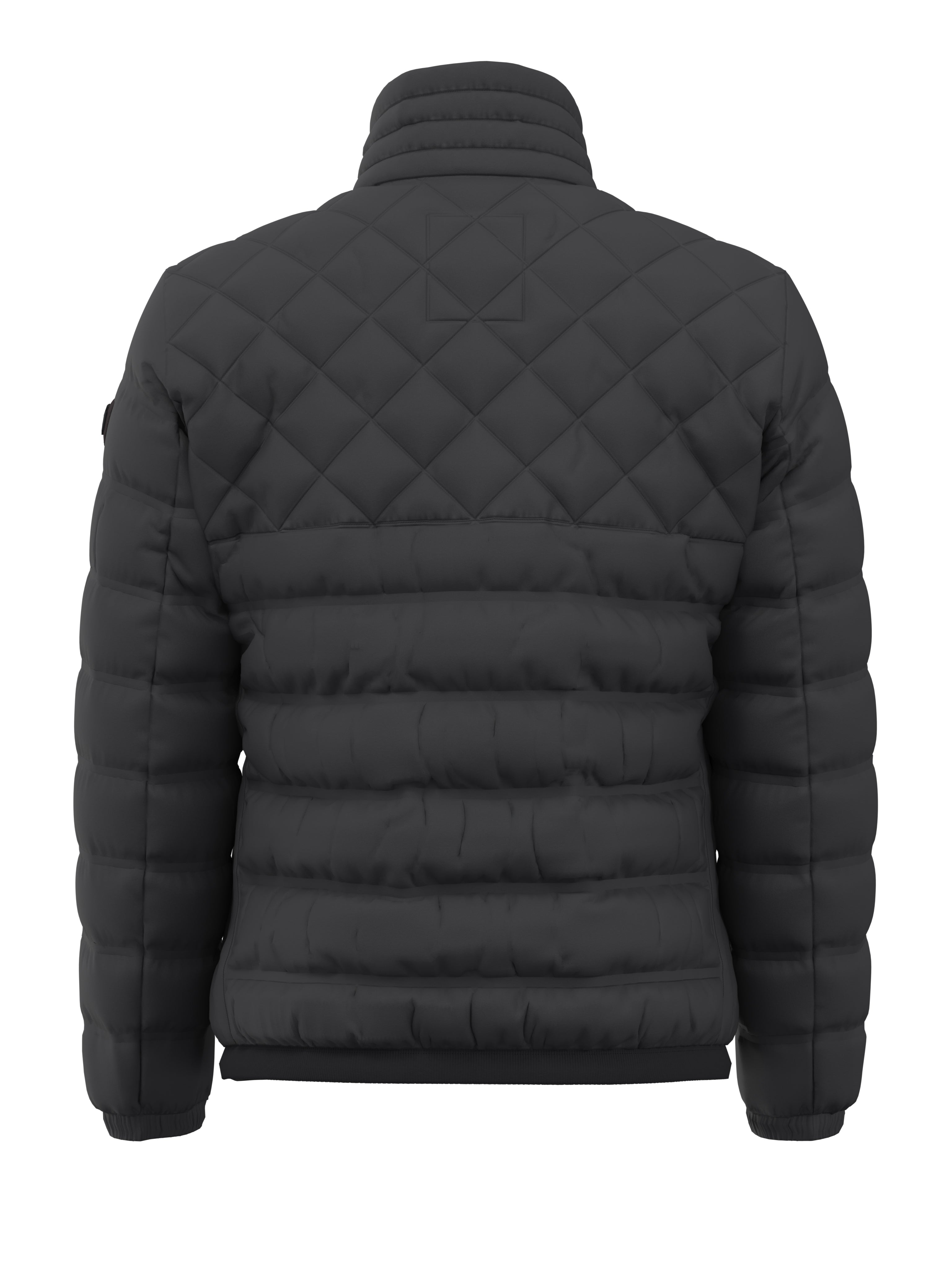 Strellson,Clason Fused Quilted Jacket in Black