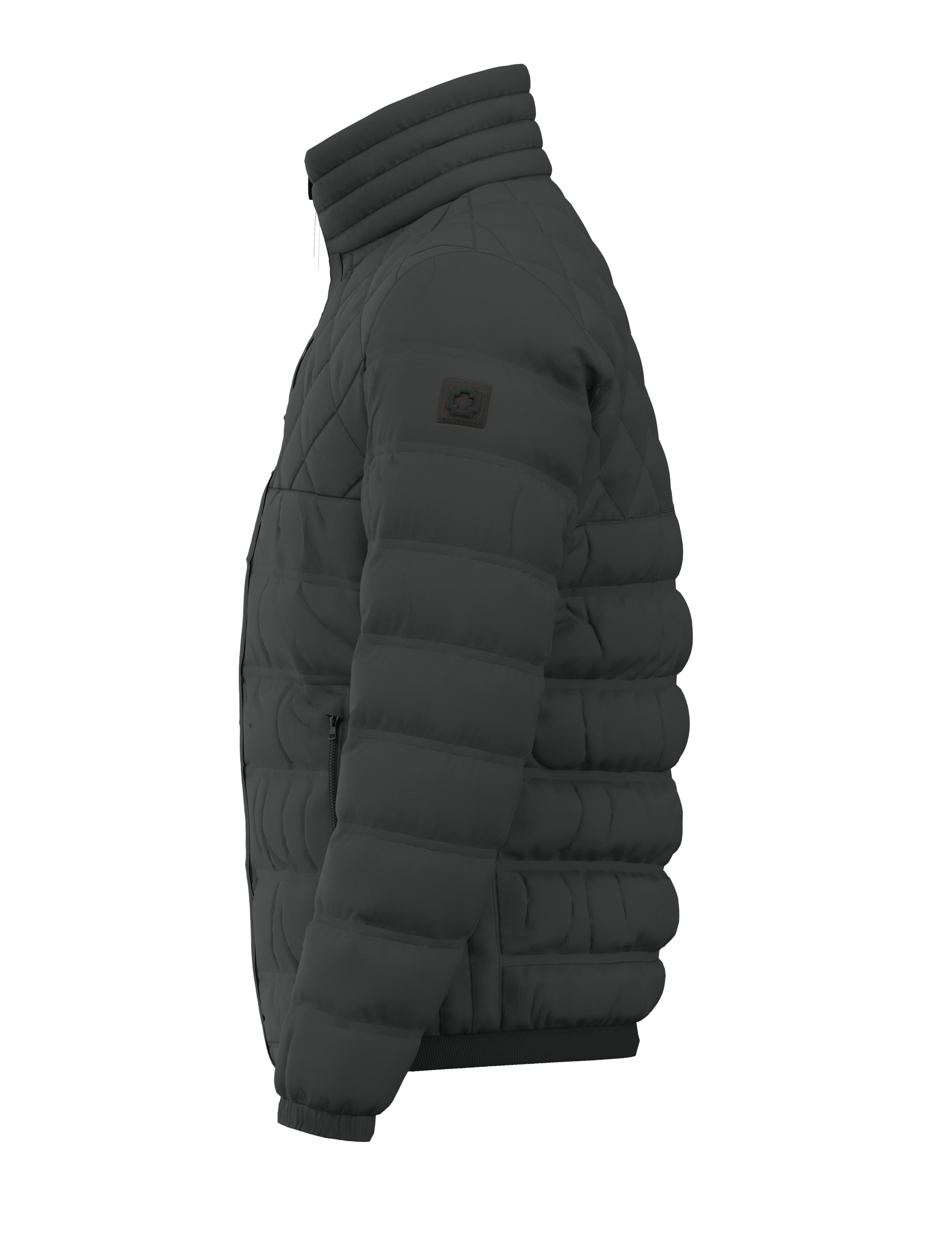 Strellson,Clason Fused Quilted Jacket in Black