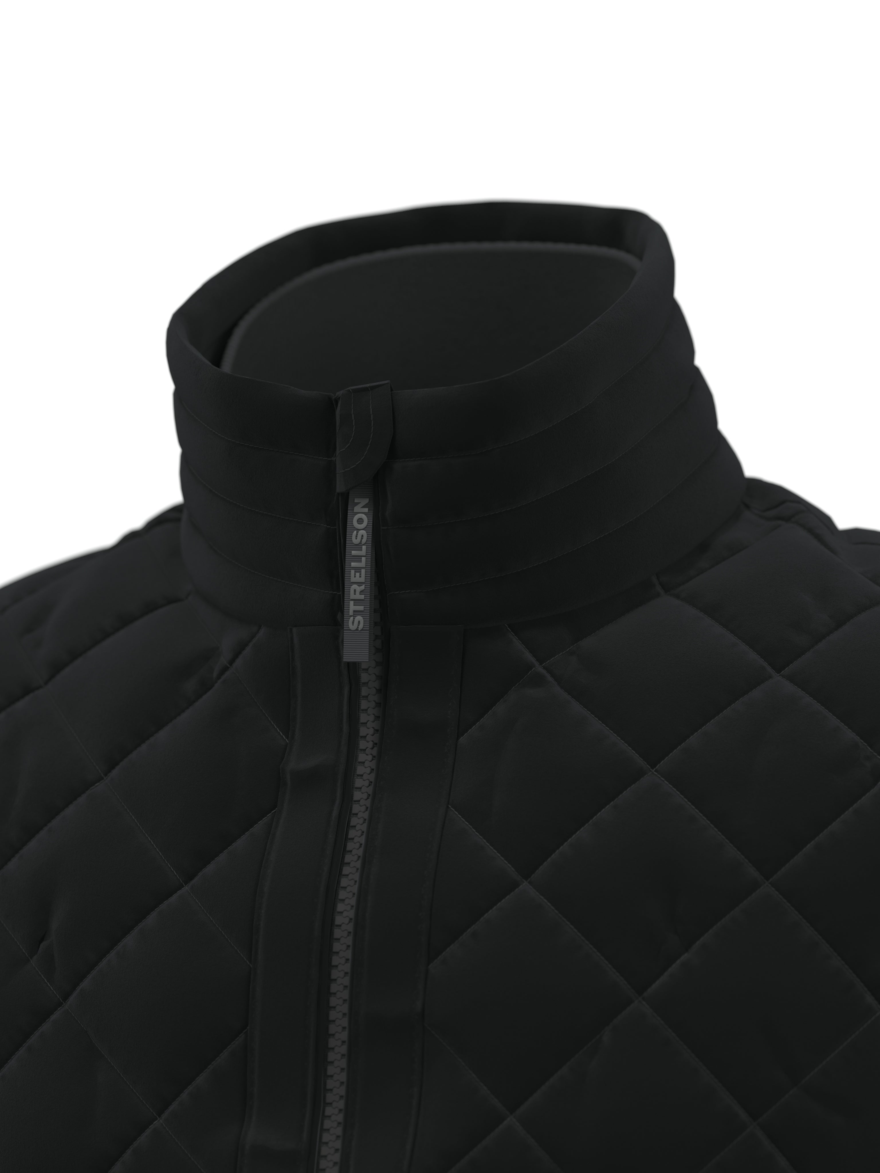 Strellson,Clason Fused Quilted Jacket in Black