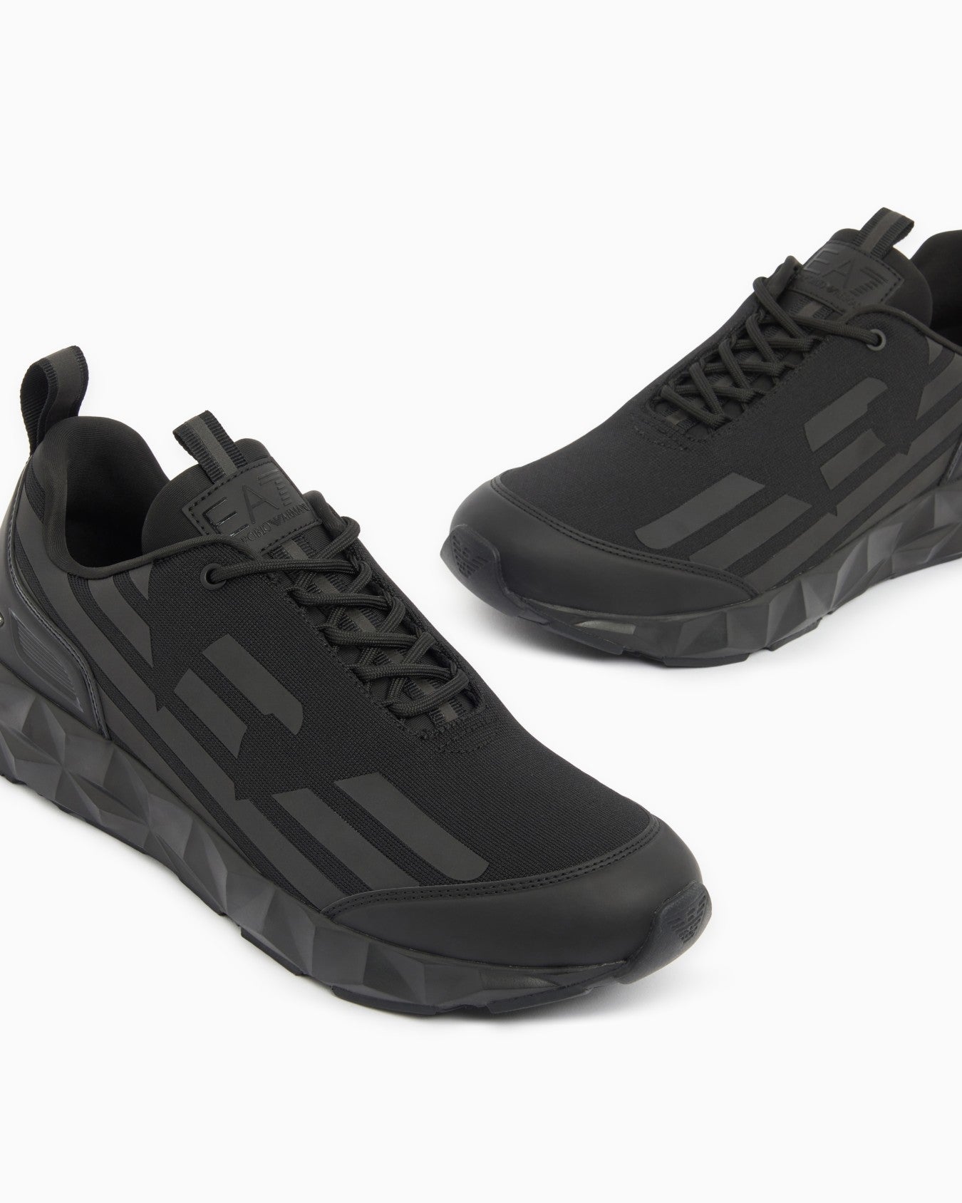 Emporio Armani, Ultimate C2 Kombat Core Black Sneakers