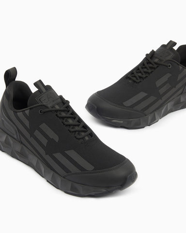 Emporio Armani, Ultimate C2 Kombat Core Black Sneakers