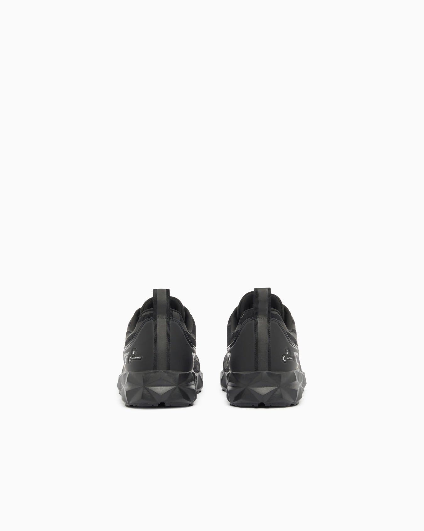 Emporio Armani, Ultimate C2 Kombat Core Black Sneakers