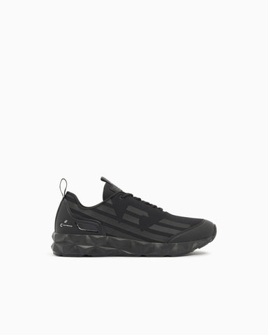 Emporio Armani, Ultimate C2 Kombat Core Black Sneakers