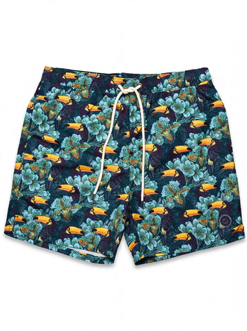 Gilbert Teckel, Toucan Print Swim Shorts