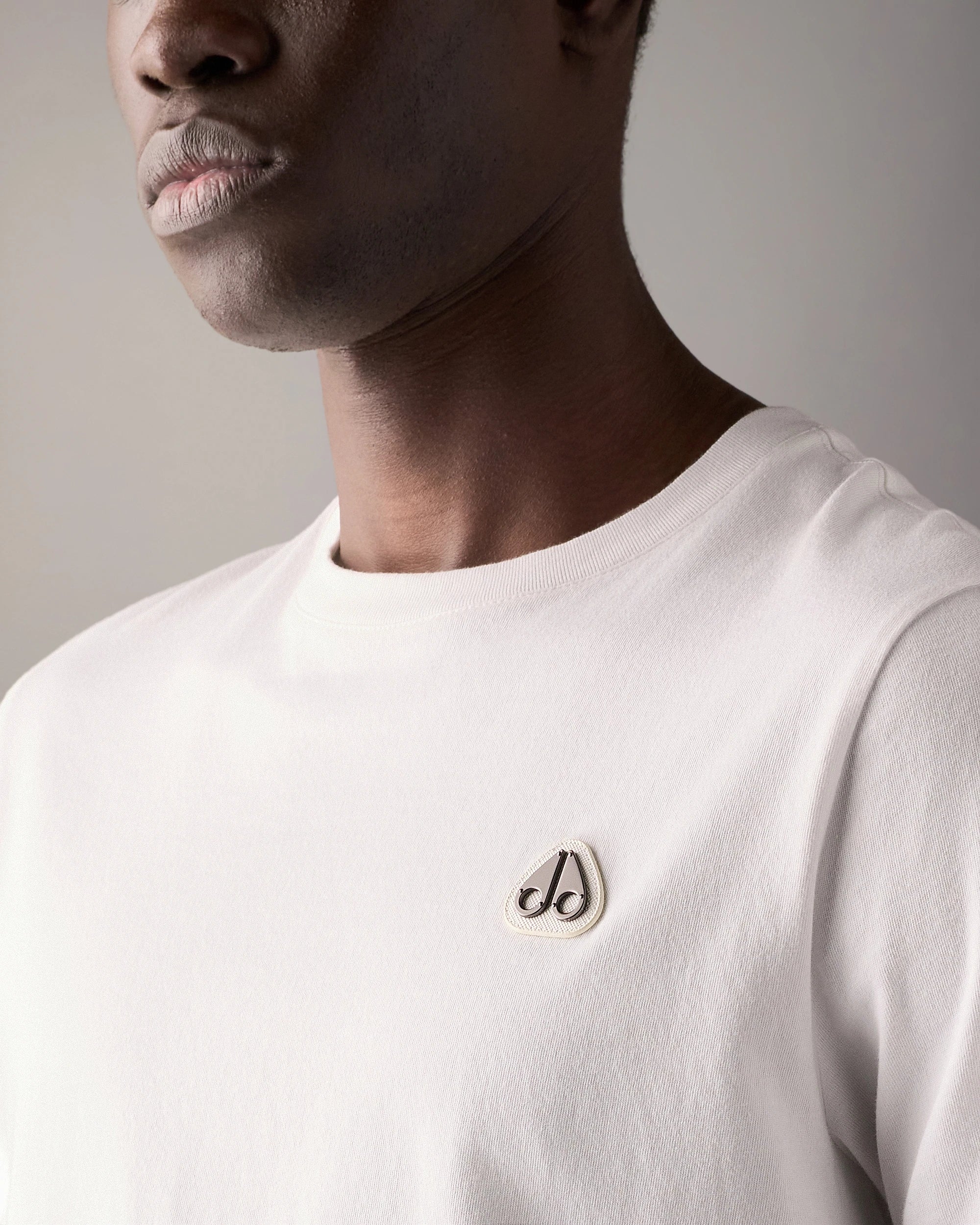 Moose Knuckles,  White Crescent T-Shirt