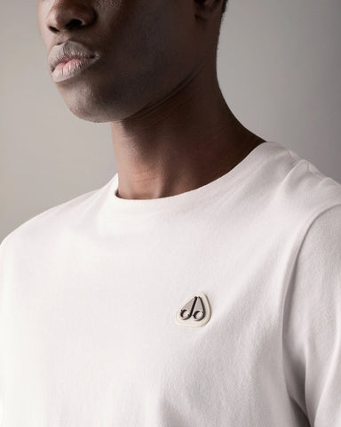 Moose Knuckles,  White Crescent T-Shirt