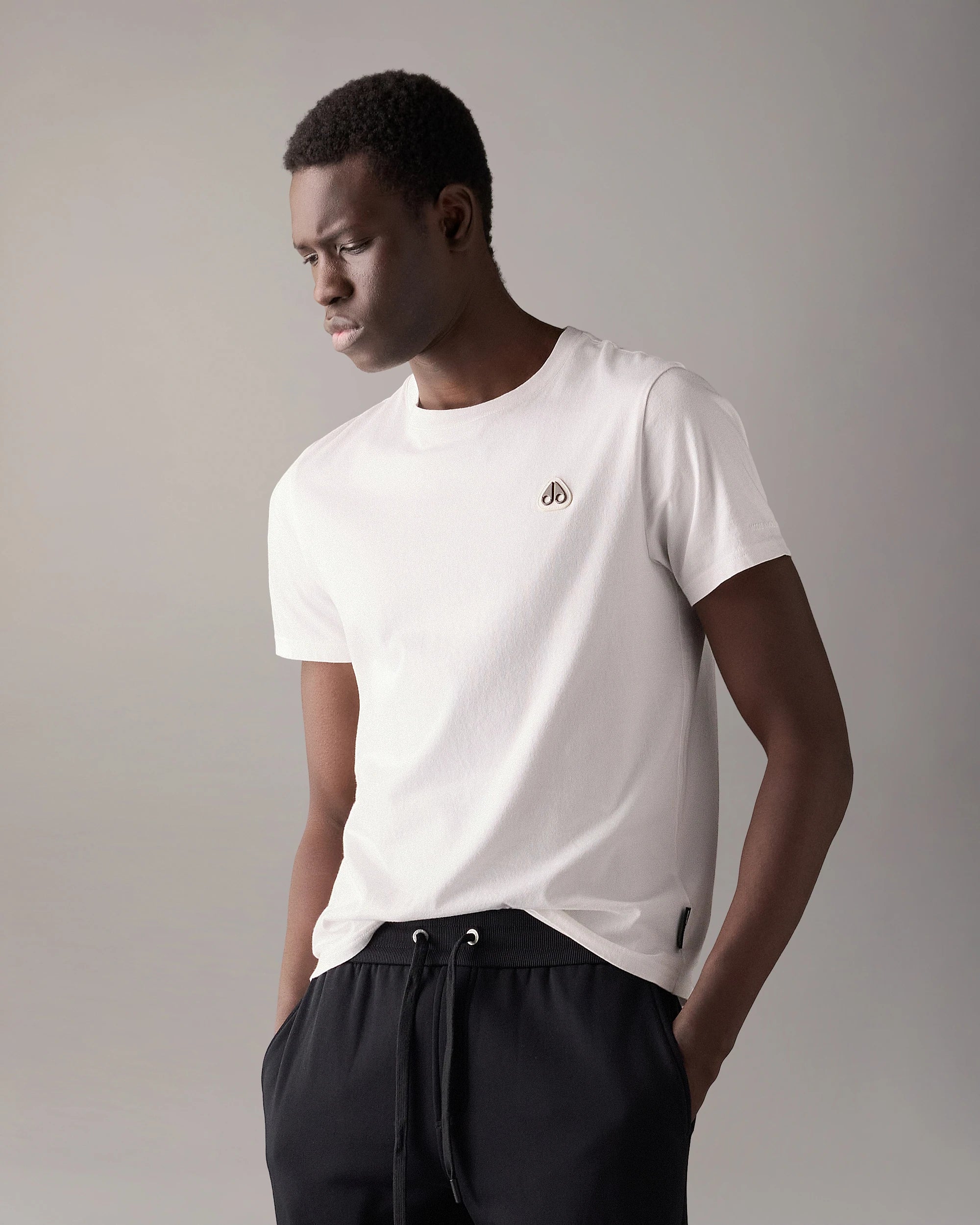 Moose Knuckles,  White Crescent T-Shirt