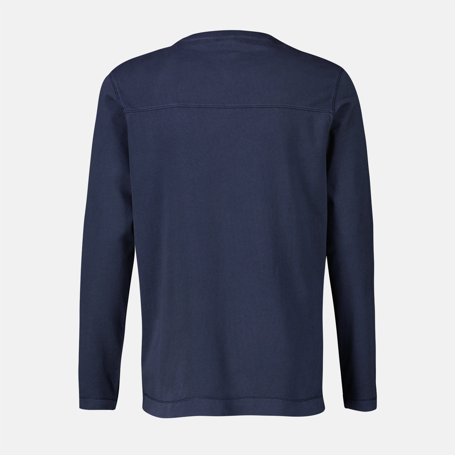 Lerros, Long-sleeve, Navy Plain-Colored T-Shirt