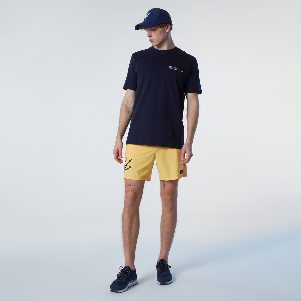 North Sails By Maserati, Recycled  Fabric  Yellow SwimShort