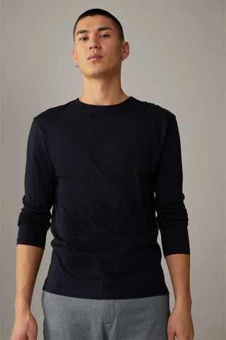 Strellson, Long Sleeve Navy Tyler T-Shirt