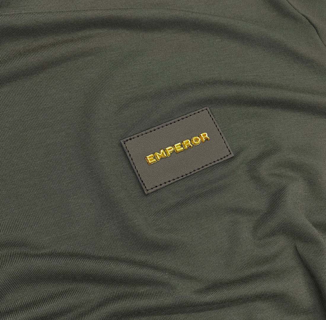 Emperor, Emperor Patch Logo Olive T-Shirt