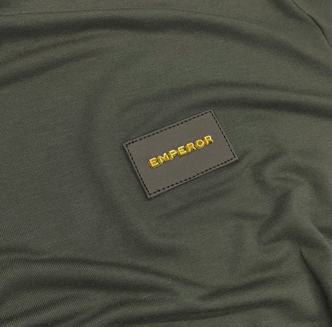 Emperor, Emperor Patch Logo Olive T-Shirt