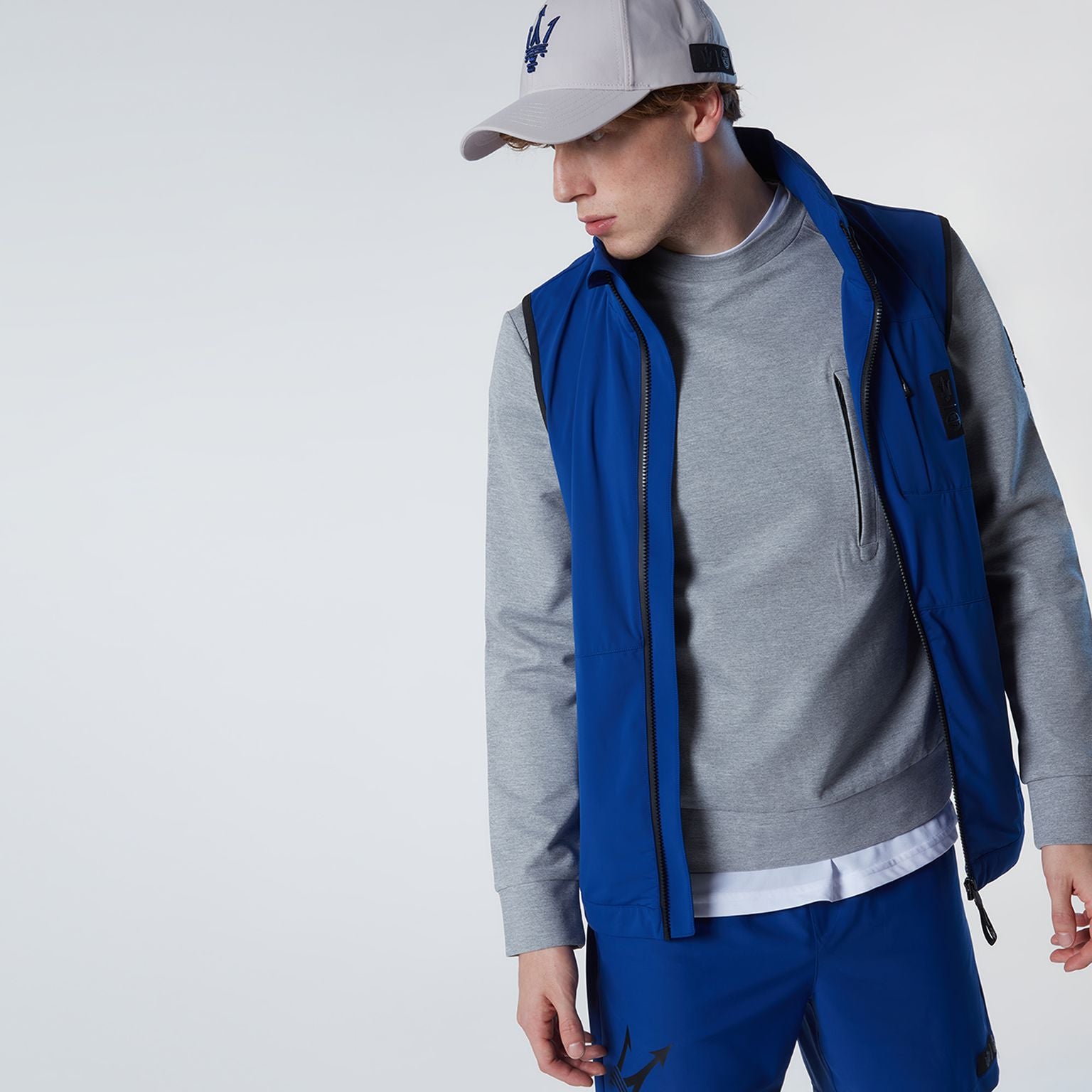 North Sails By Maserati, Electric Blue Libeccio Vest