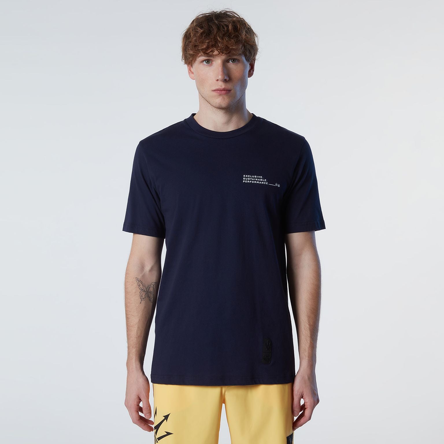 North Sails By Maserati, Recycled  Fabric  Yellow SwimShort